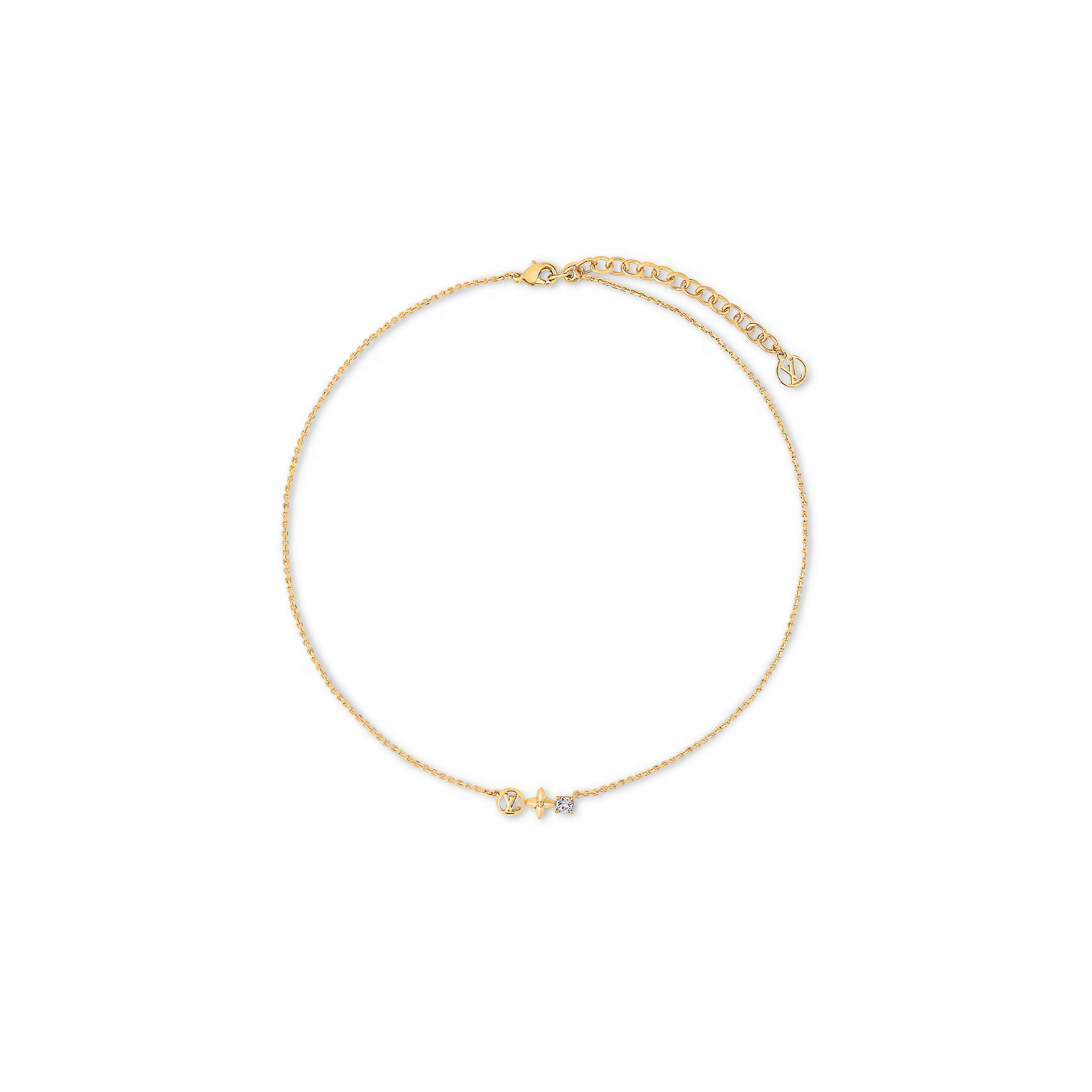 LOUIS VUITTON PETIT LOUIS NECKLACE M00368